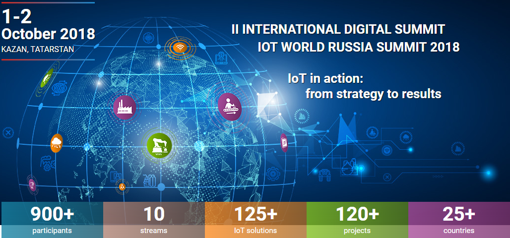 Tibbo Systems at IoT World Russia Summit 2018